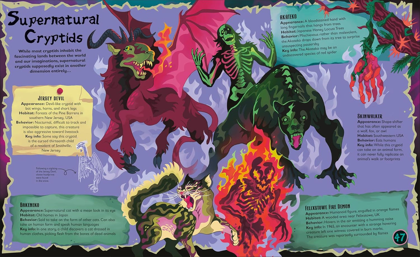 Cryptids: Uncover the Secrets Behind the World's Most Baffling Beasts and Curious Creatures