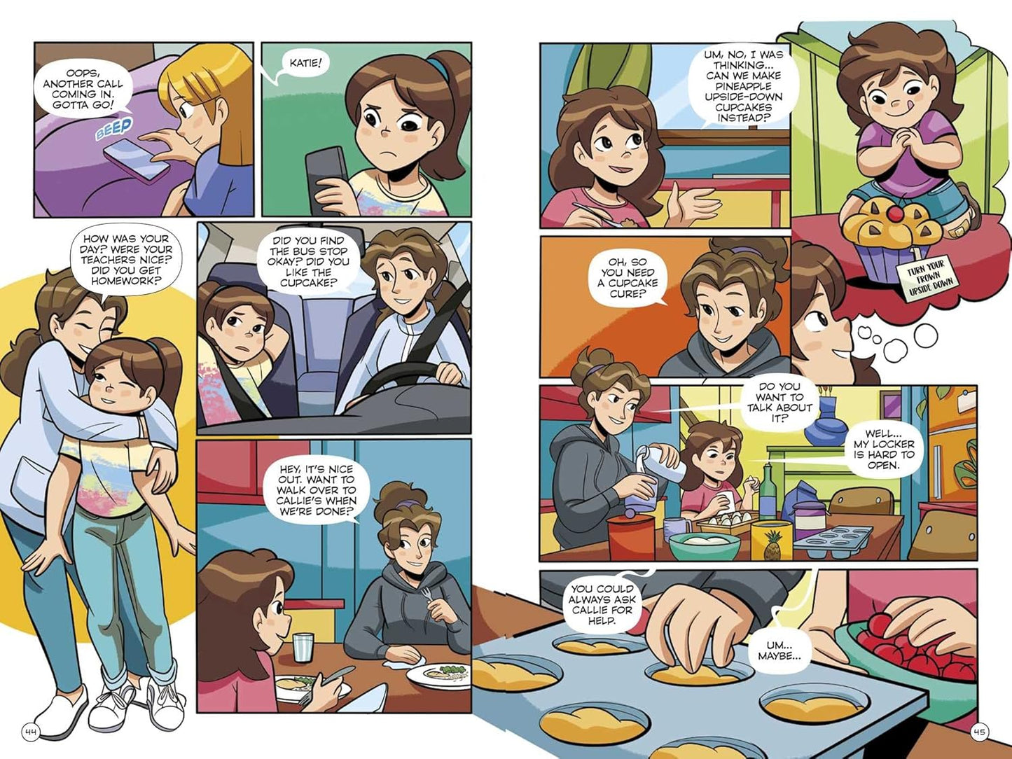 Cupcake Diaries Graphic Novel #1: Katie and the Cupcake Cure