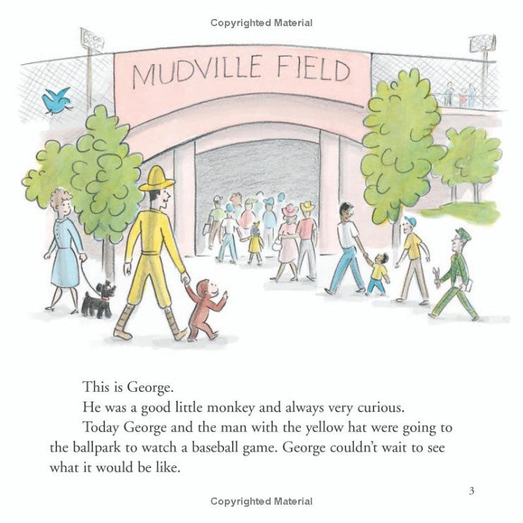 Curious George at the Baseball Game