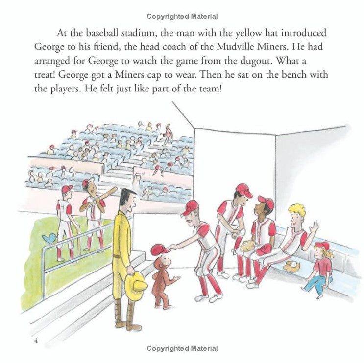 Curious George at the Baseball Game