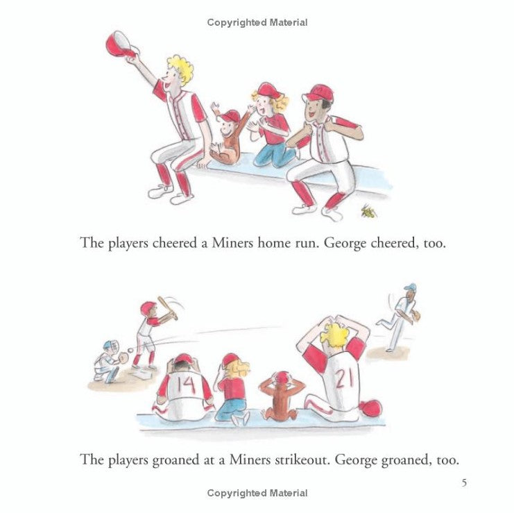 Curious George at the Baseball Game