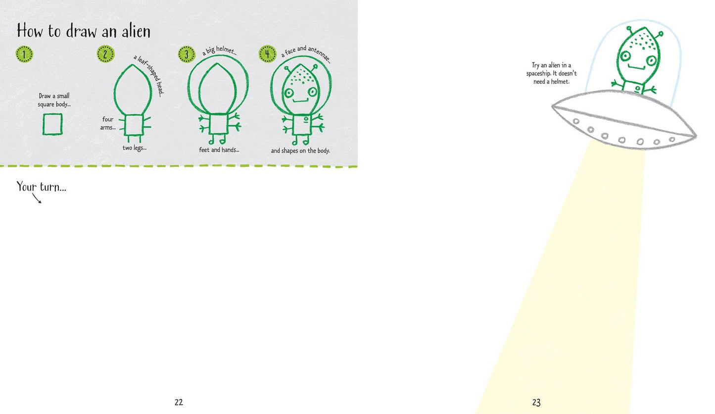 More Step-by-Step Drawing Book : Usborne
