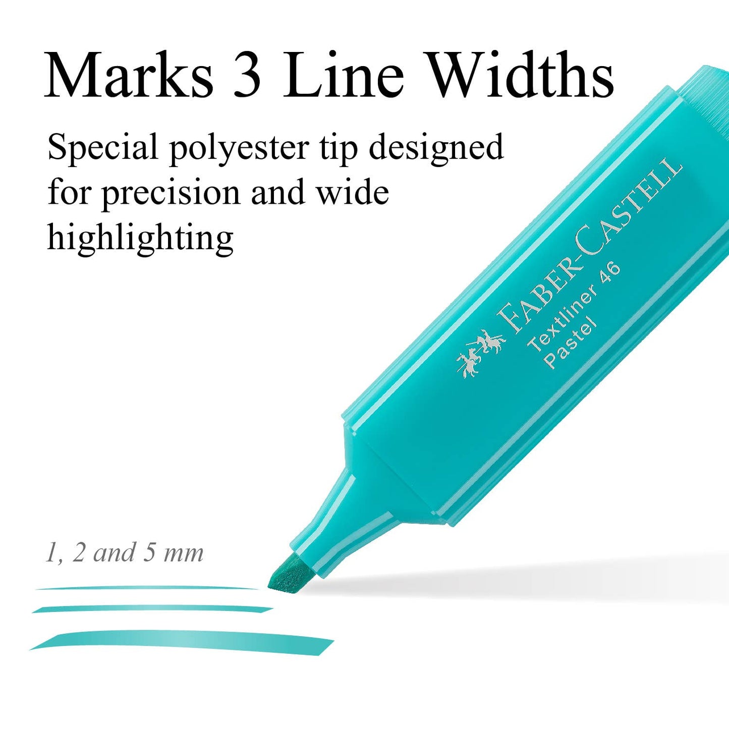 Highlighters, Pastel - Wallet of 8
