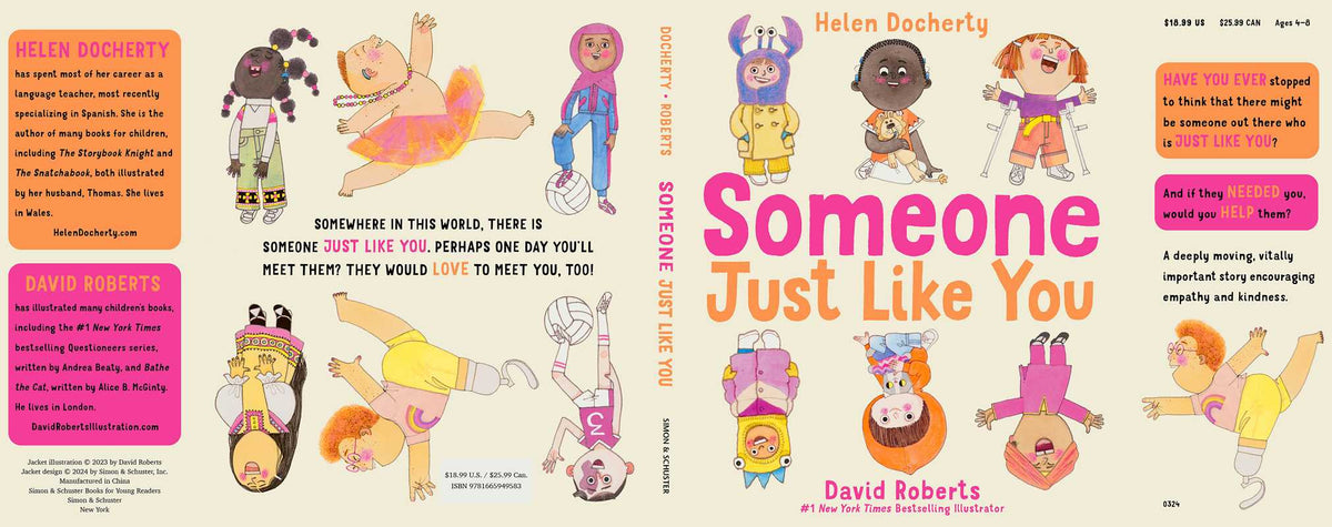 Someone Just Like You by Helen Docherty: Hardcover; 32 pages / English