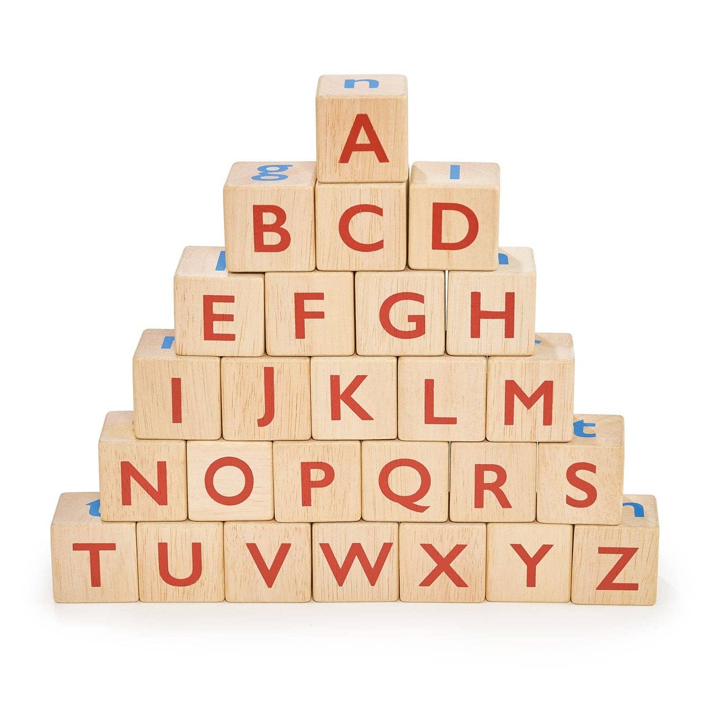Mentari Wooden Alphabet Spelling Blocks