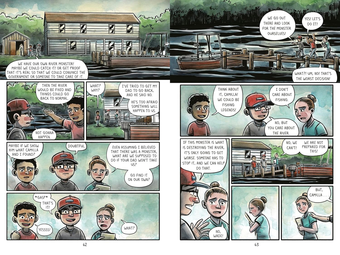 Deepwater Creek: A Graphic Novel