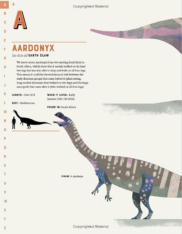 Dictionary of Dinosaurs: An Illustrated A to Z of Every Dinosaur Ever Discovered