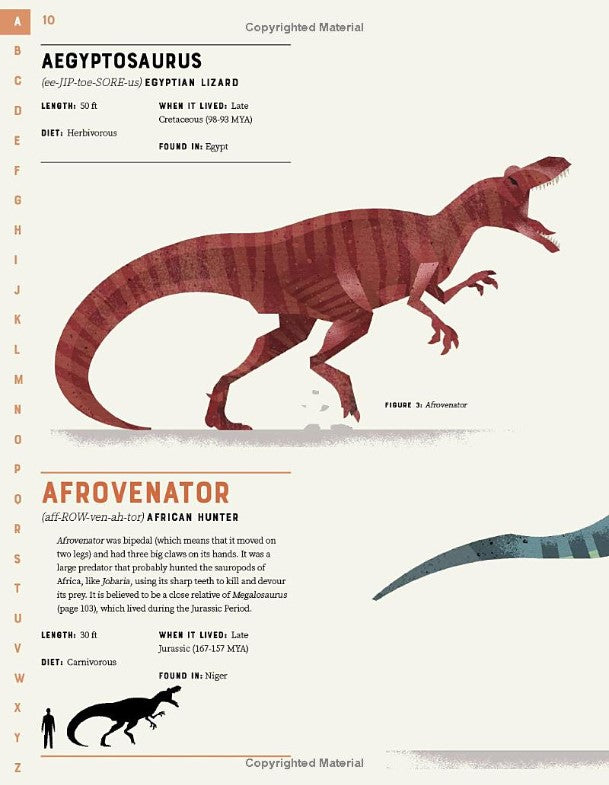 Dictionary of Dinosaurs: An Illustrated A to Z of Every Dinosaur Ever Discovered