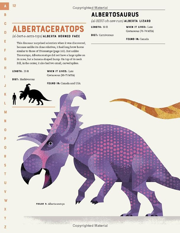 Dictionary of Dinosaurs: An Illustrated A to Z of Every Dinosaur Ever Discovered