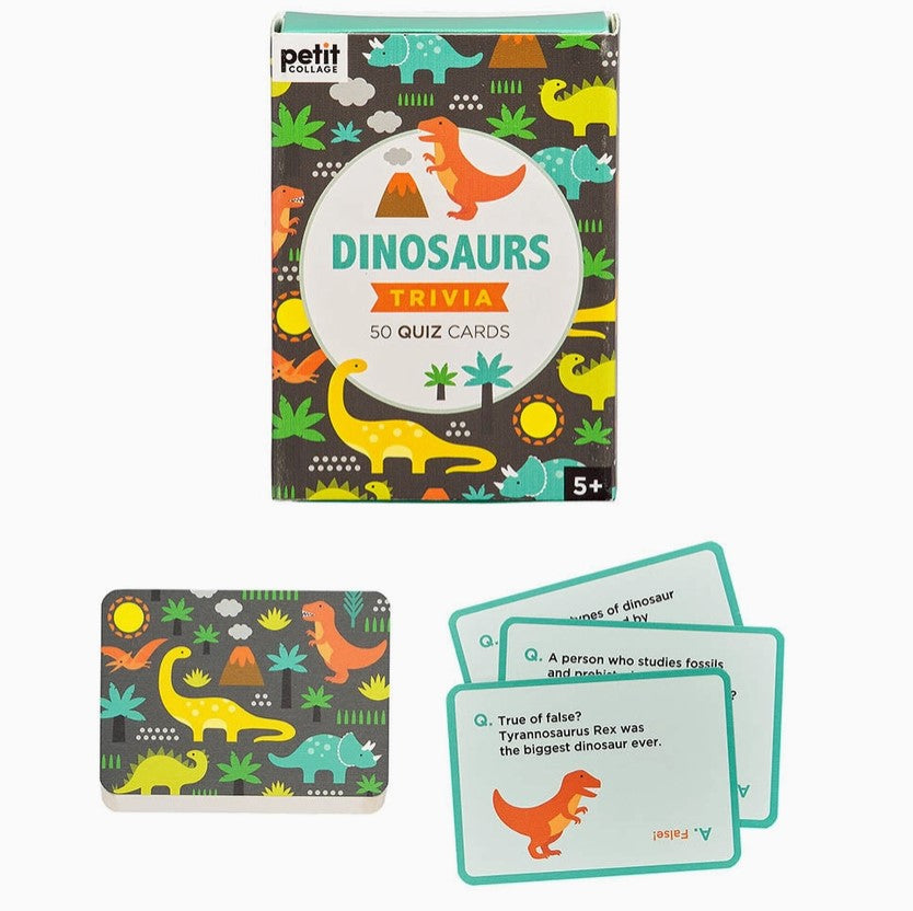 Dinosaurs Trivia Quiz Cards