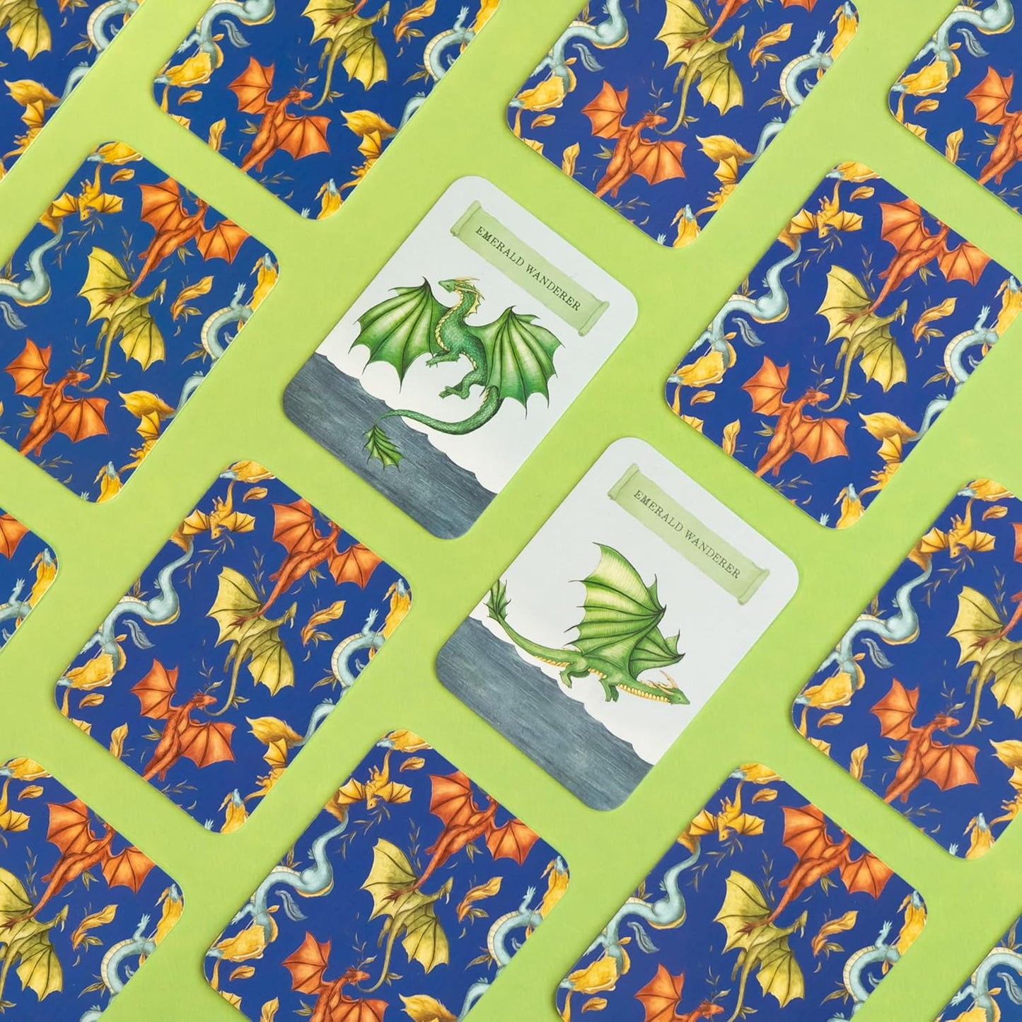 Discover the Dragons: Memory Game