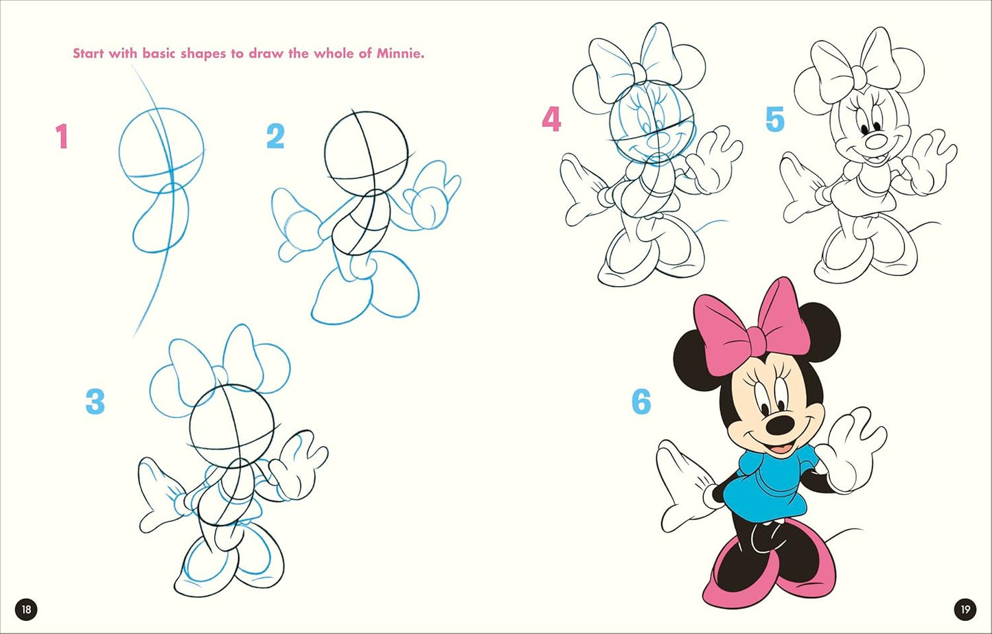 Disney How to Draw Favorite Characters