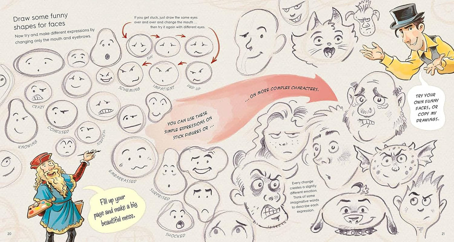 Draw Some Awesome: Drawing Tips & Ideas for Budding Artists