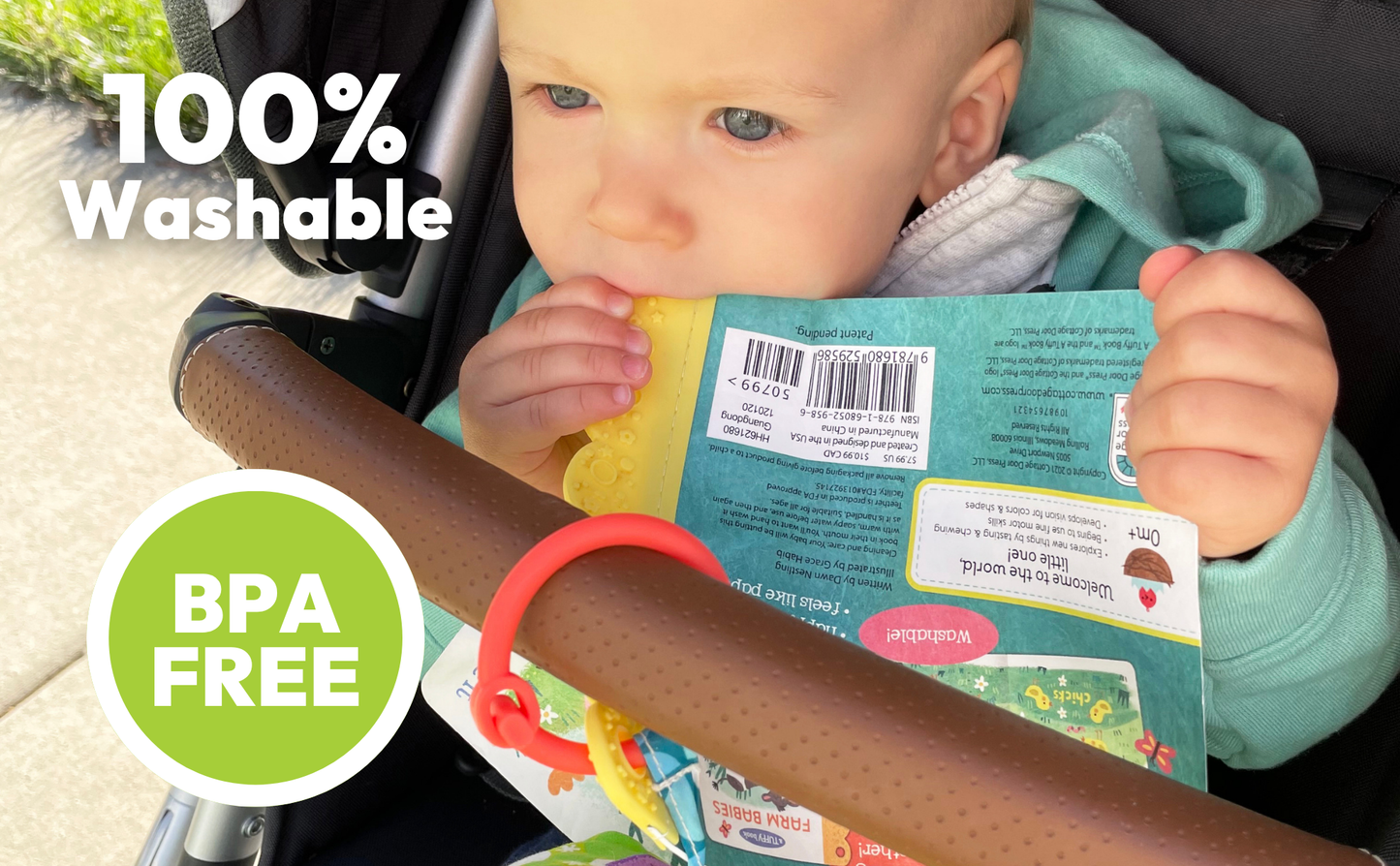 Tuffy Teether Indestructible Book: In My Snuggle Era