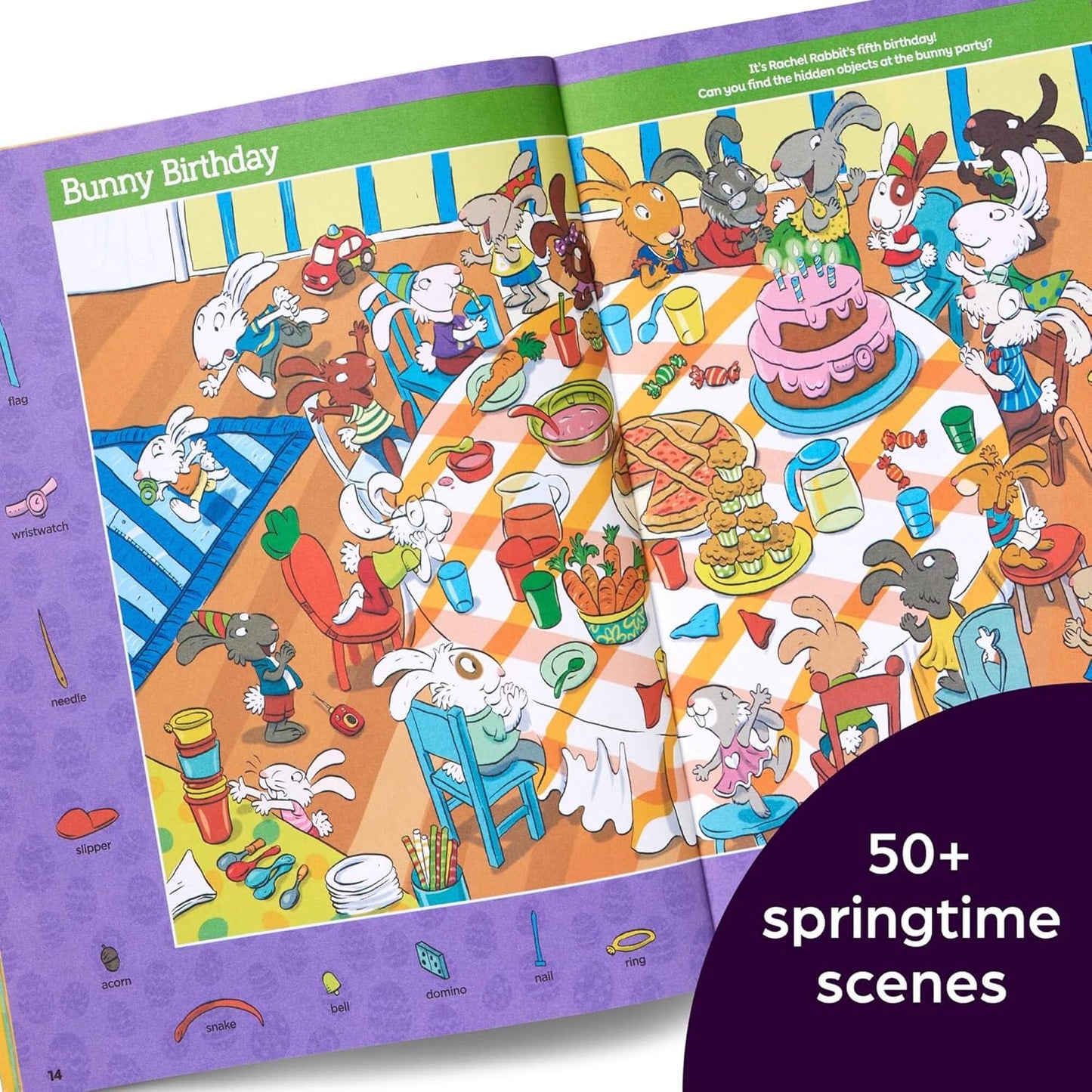 Easter Puzzles Deluxe: Easter Activity Book with Hidden Pictures