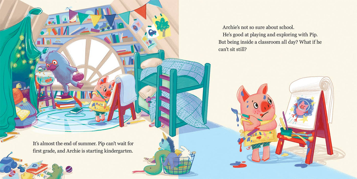 Archie & Pip: The First Day of School