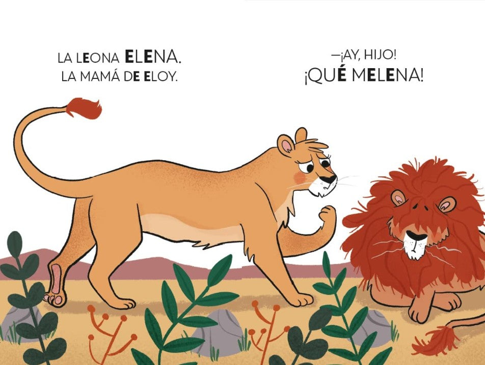 Phonics in Spanish - El León Desmelenado No Se Come Ni Un Bocado