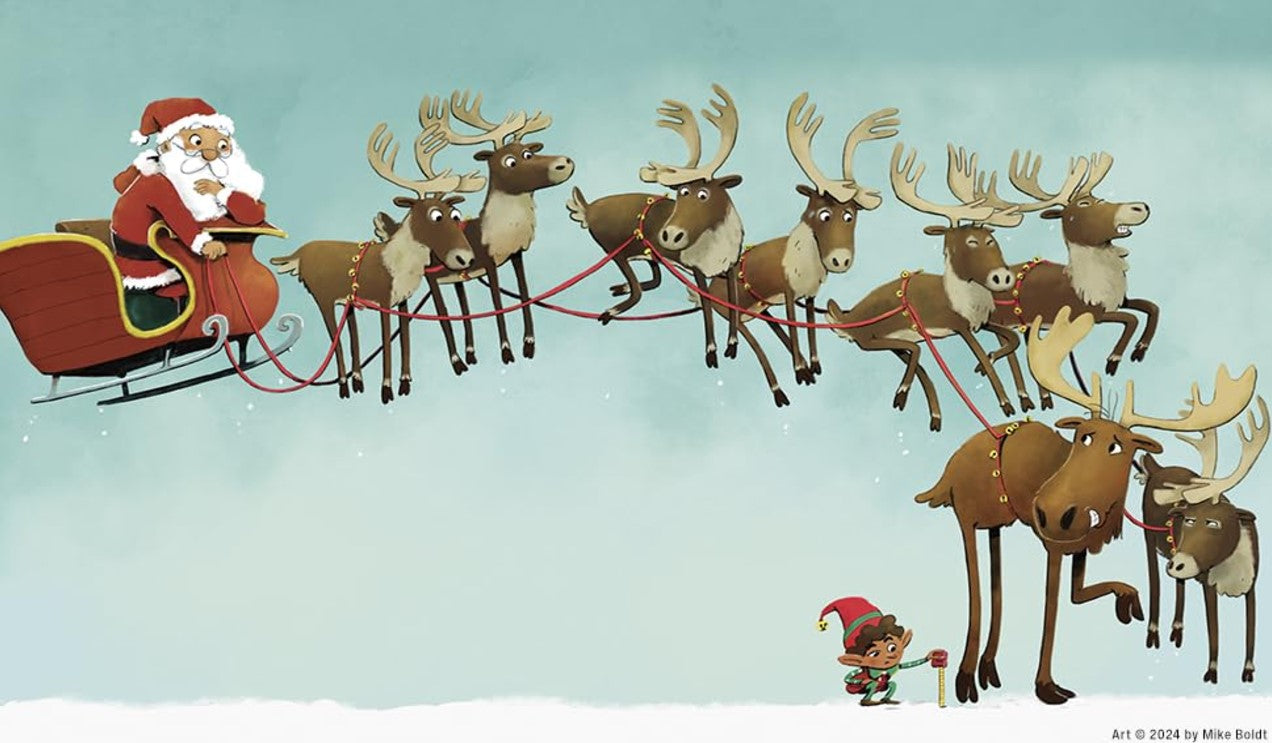 Elmore the Christmas Moose