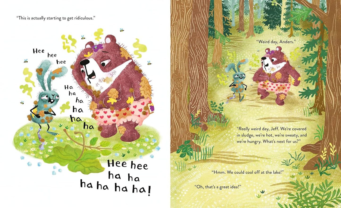Everything's Wrong!: A Bear, A Hare, And Trouble Everywhere
