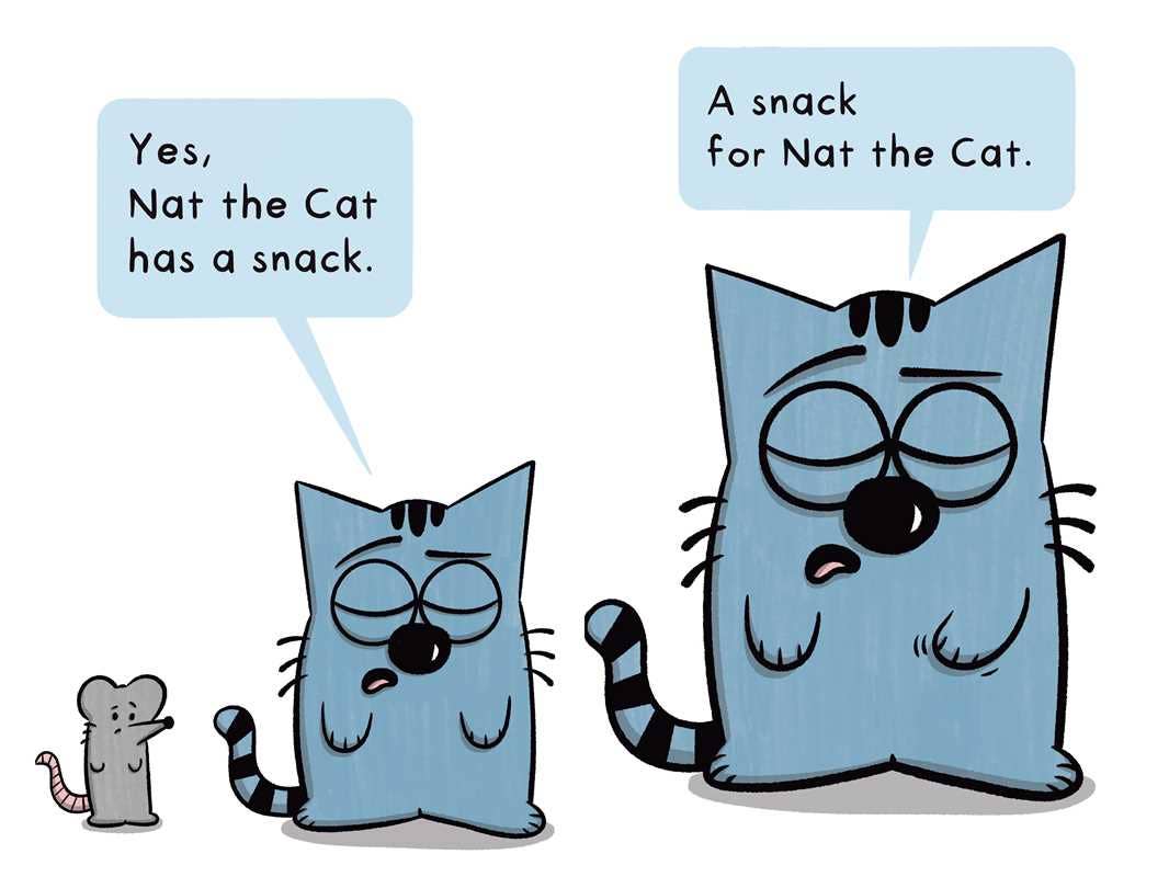 Ready to Read: Nat the Cat Has a Snack