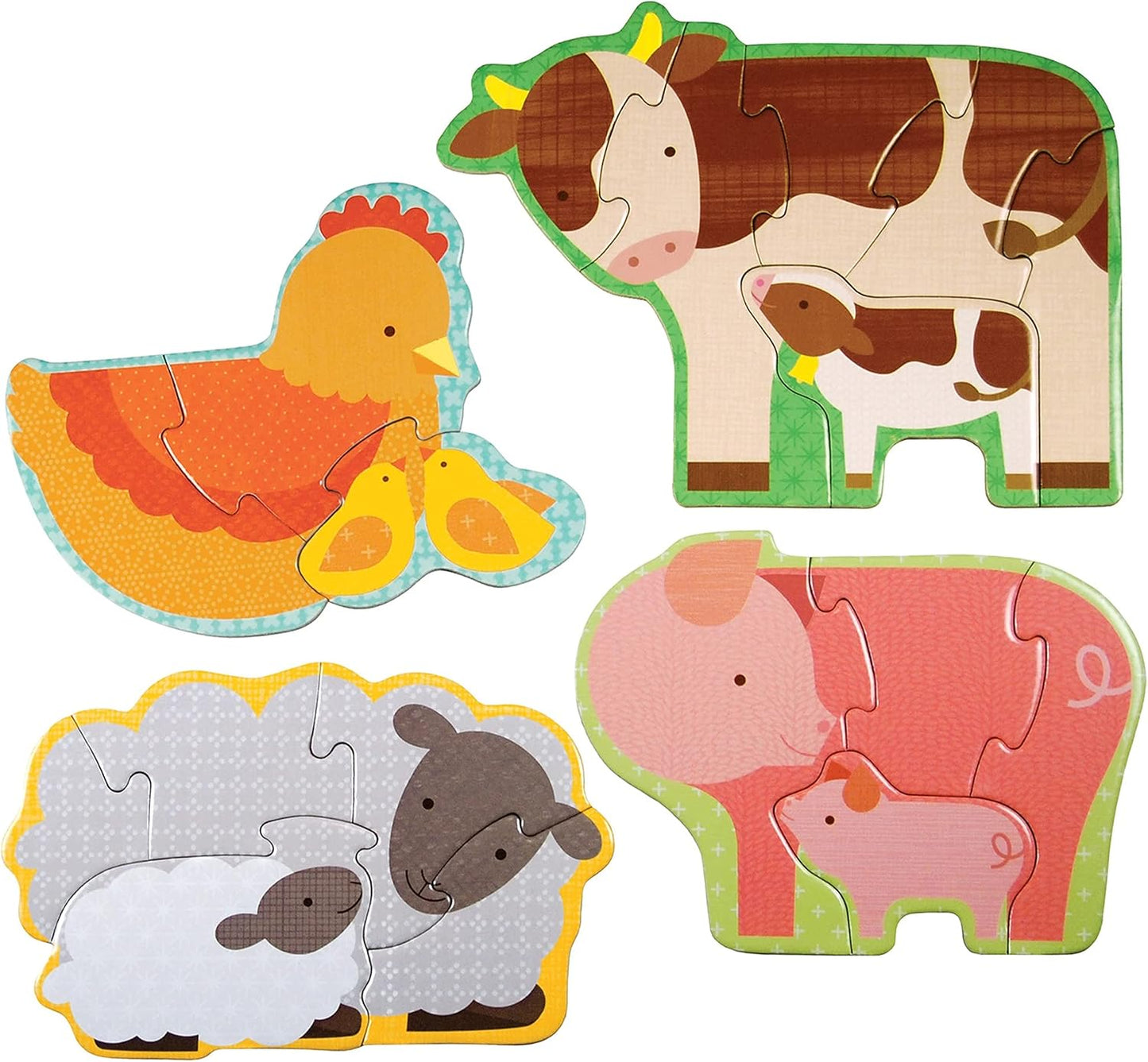 Mudpuppy Beginner Puzzle: Farm Babies