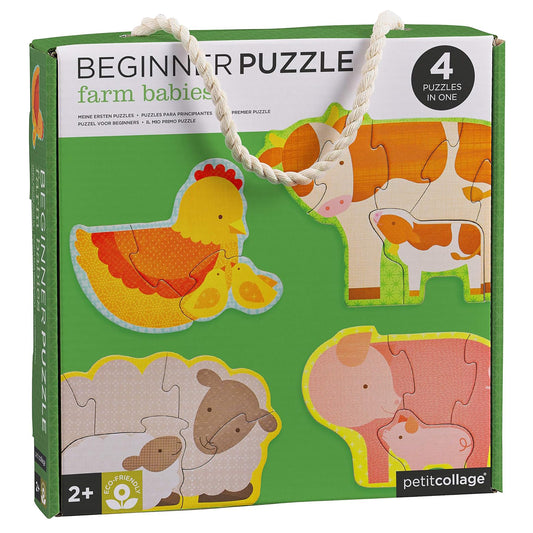 Mudpuppy Beginner Puzzle: Farm Babies