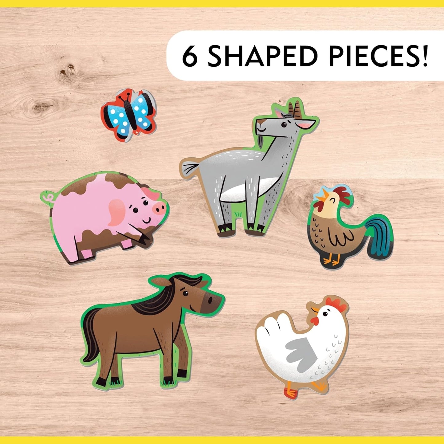 Mudpuppy 25 Piece Floor Puzzle: Farm Friends