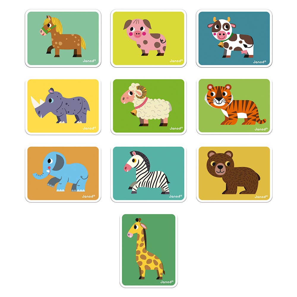 Janod Magneti'book - Animals