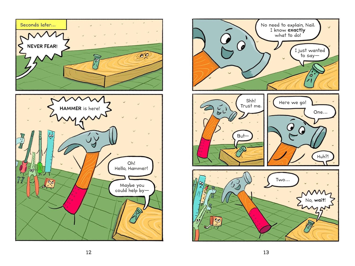I Can Read Comics Level 3: The Fix-Its: Nail Needs Help