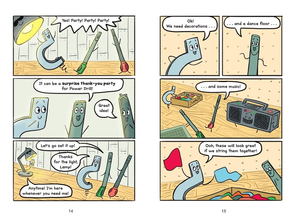 I Can Read Comics Level 3: The Fix-Its: Power Up with Power Drill