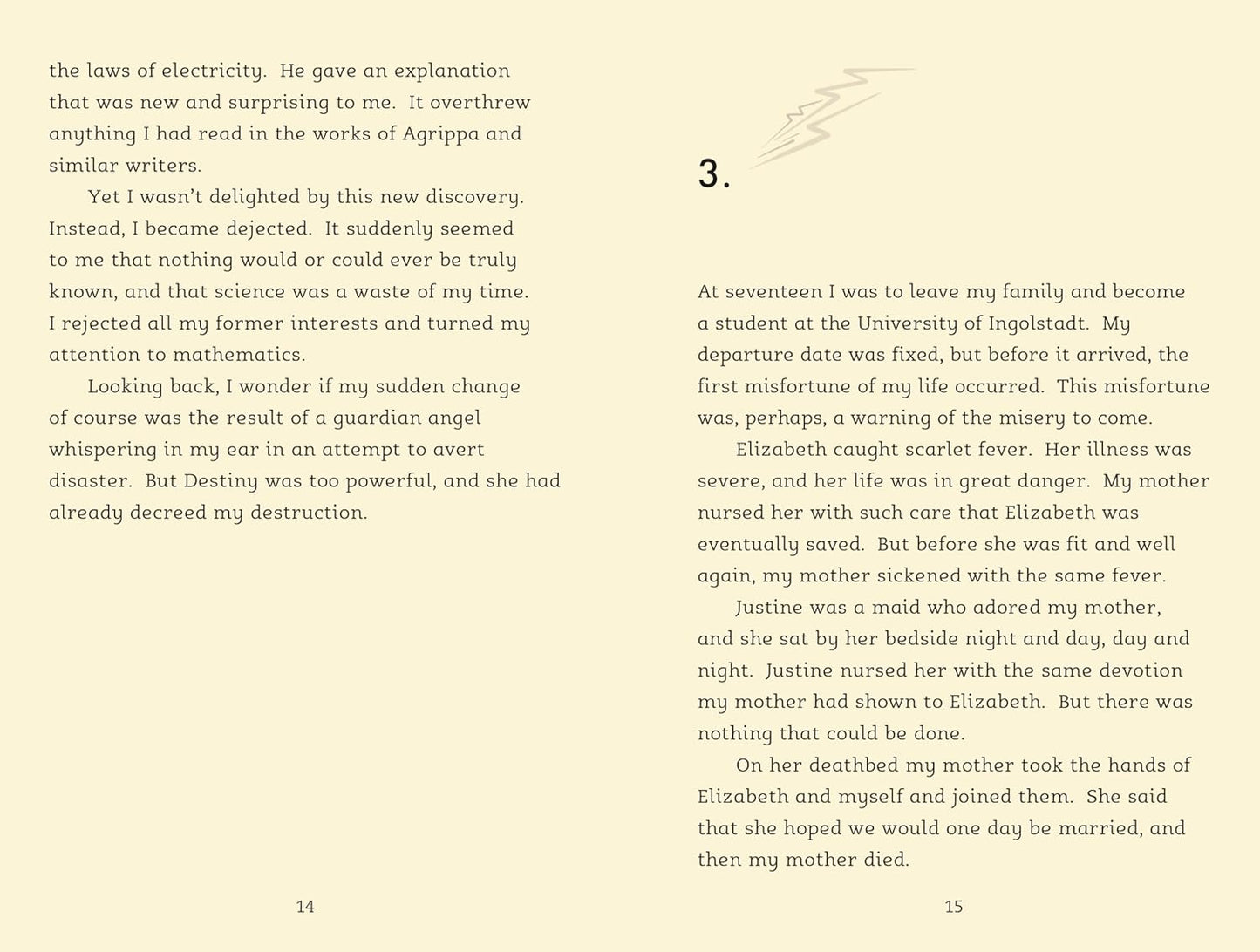 High Readability: Frankenstein: A Retelling