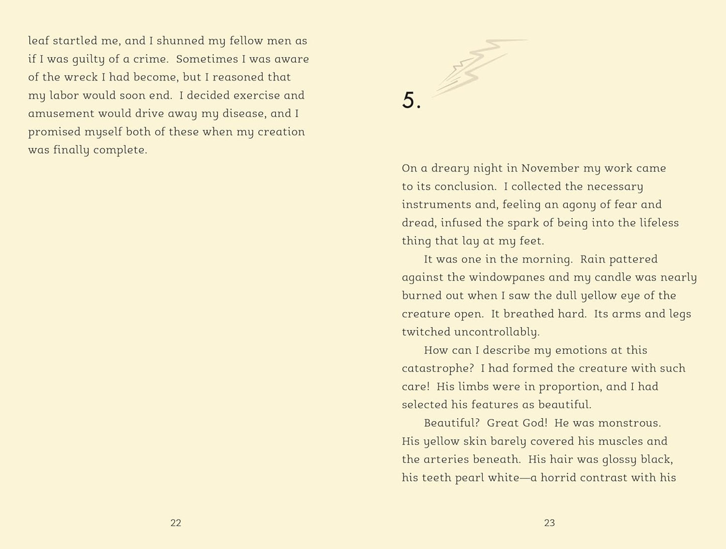 High Readability: Frankenstein: A Retelling