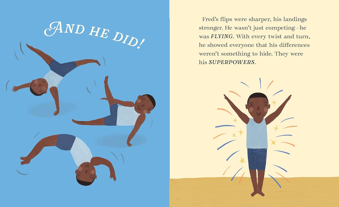 Fred Flips!: How One Gymnast Realized That Differences Can Become Strengths