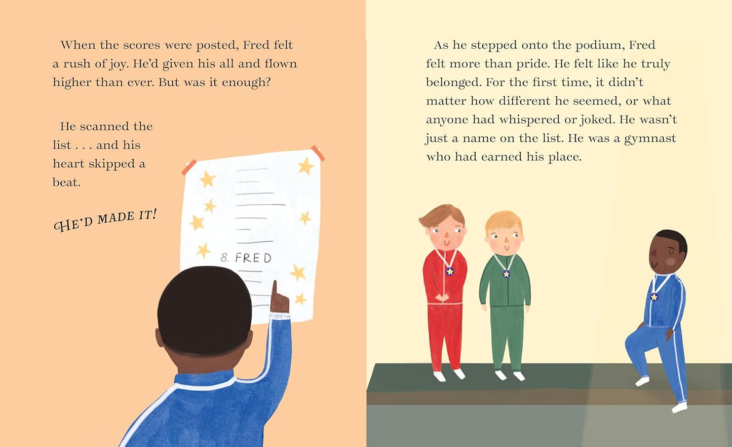 Fred Flips!: How One Gymnast Realized That Differences Can Become Strengths