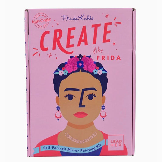 CREATE Like Frida Self-Portrait Mirror Painting Craft Kit