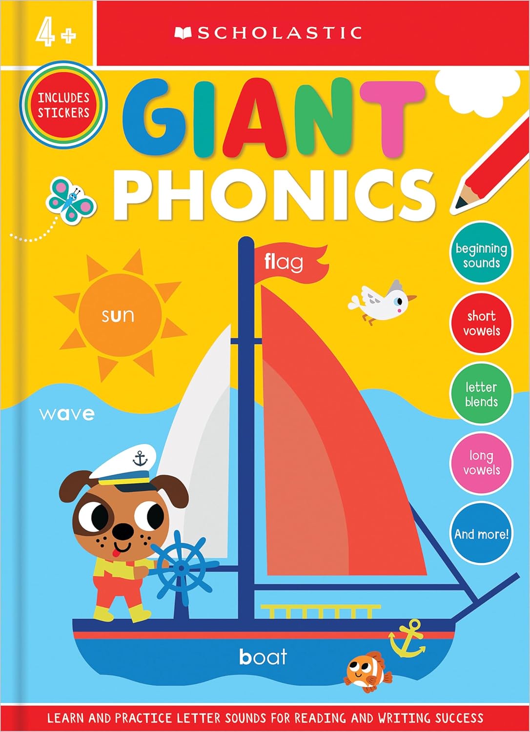 Giant Phonics Workbook: Scholastic Early Learners