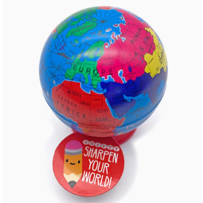 Sharpen Your World - Globe Pencil Sharpener