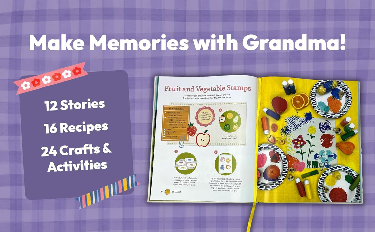 Grandma Camp: Stories, Songs, Recipes & Activities For Every Season