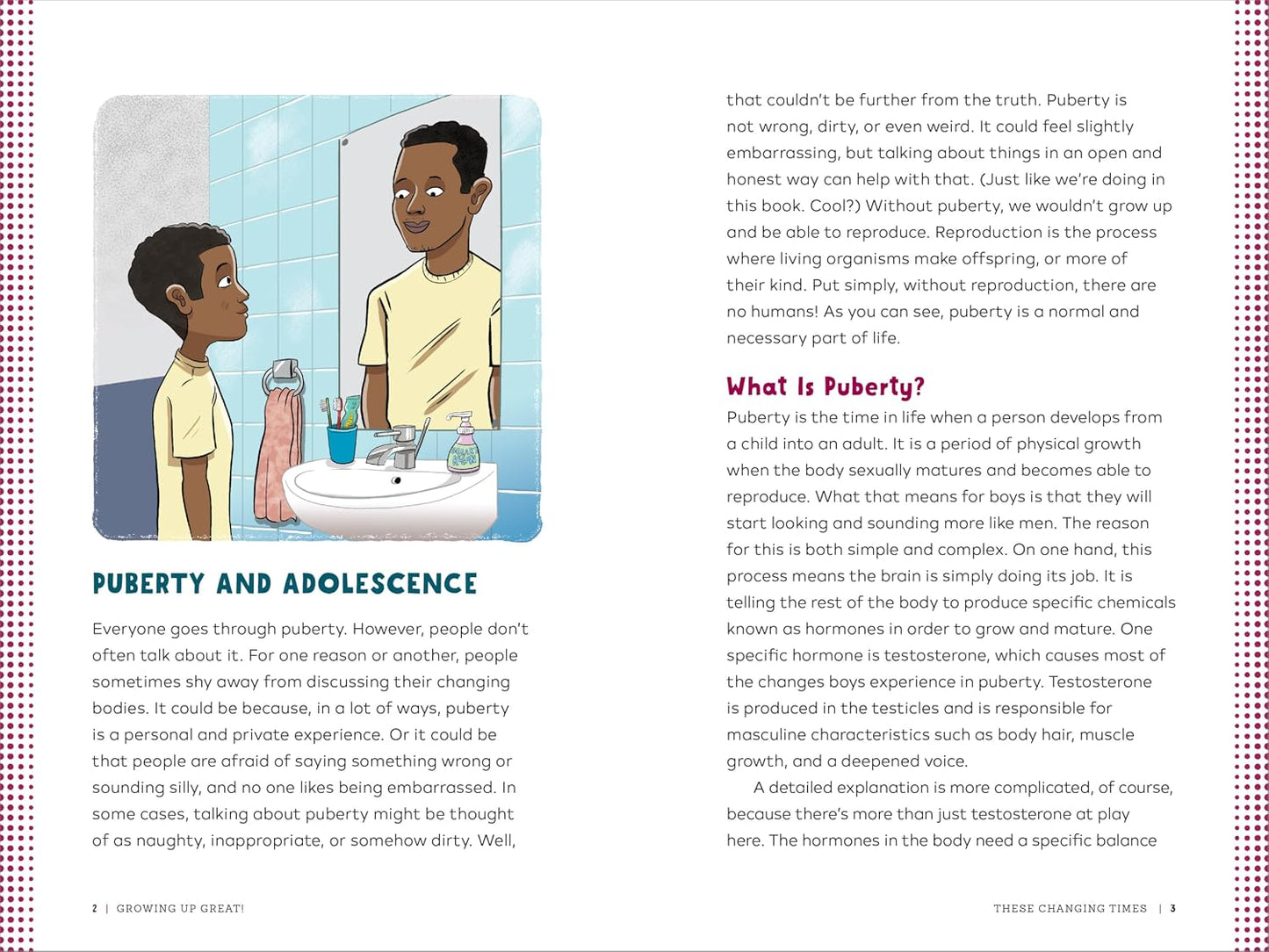 Growing Up Great!: The Ultimate Puberty Book for Boys