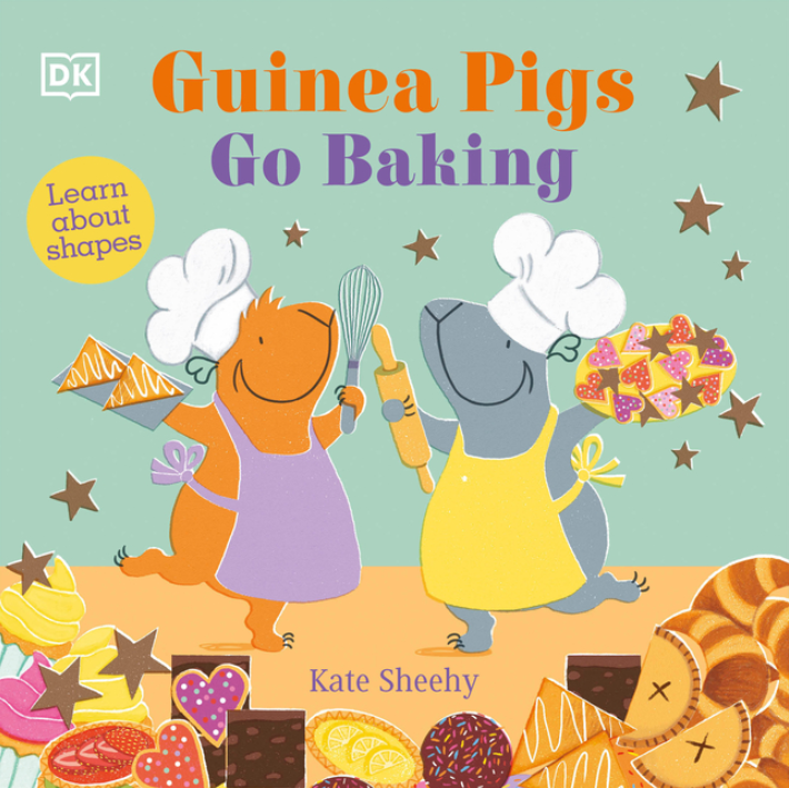 Guinea Pigs Go Baking: Learn about Shapes