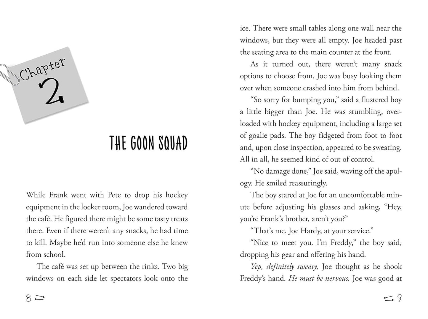 Hardy Boys Clue Book #14: Bad Luck Skate