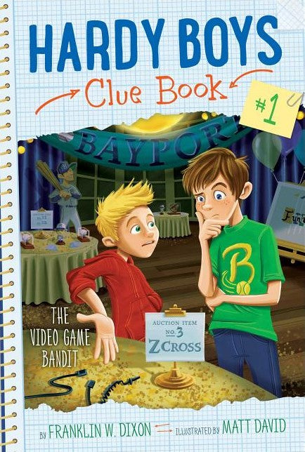 Hardy Boys Clue Book #1: The Video Game Bandit