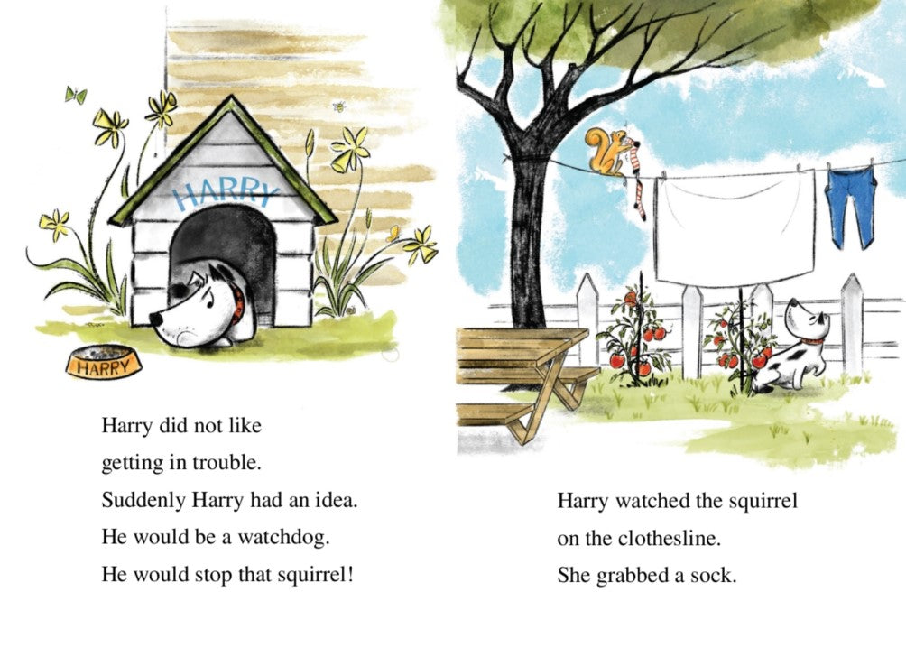 I Can Read Level 1: Harry's Squirrel Trouble