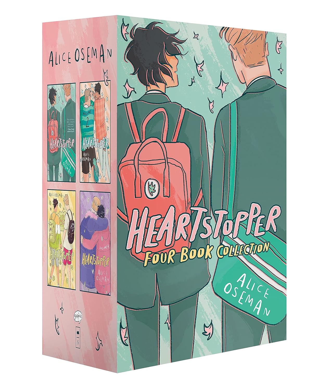 Heartstopper #1-4 Box Set