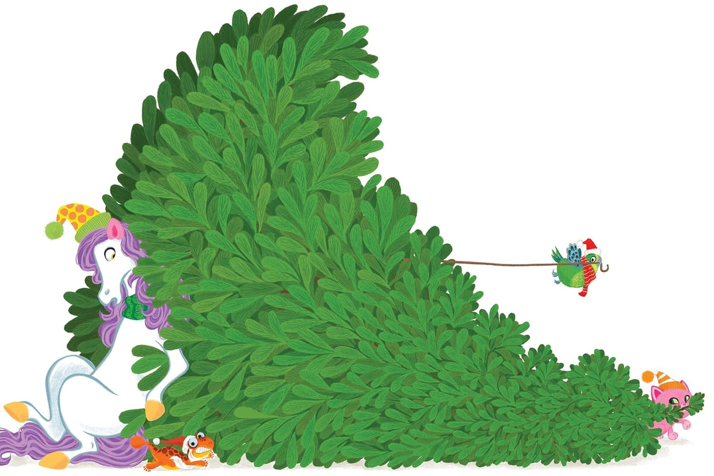 Holly Jolly Kitty-Corn