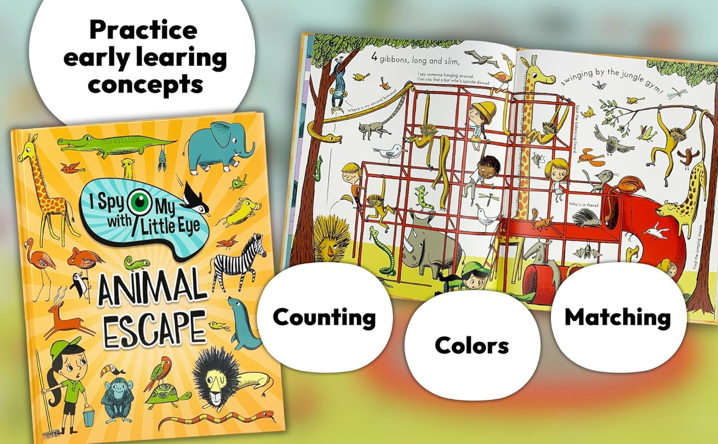 I Spy with My Little Eye: Animal Escape