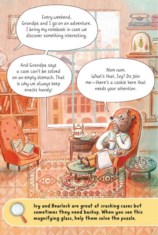 Ivy and Bearlock Holmes: The Case of the Missing Flower