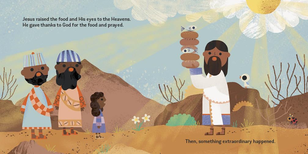 Little Bible Stories: Jesus Feeds the Hungry: A Parable of Faith and Gratitude