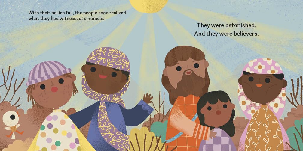 Little Bible Stories: Jesus Feeds the Hungry: A Parable of Faith and Gratitude