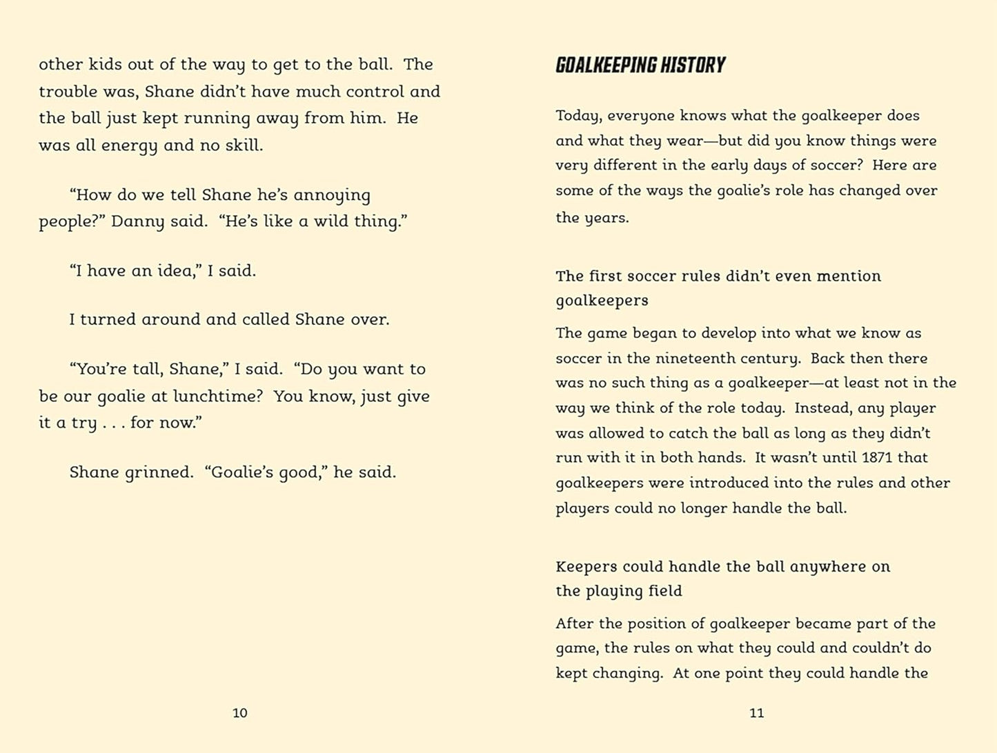 High Readability: Keeper